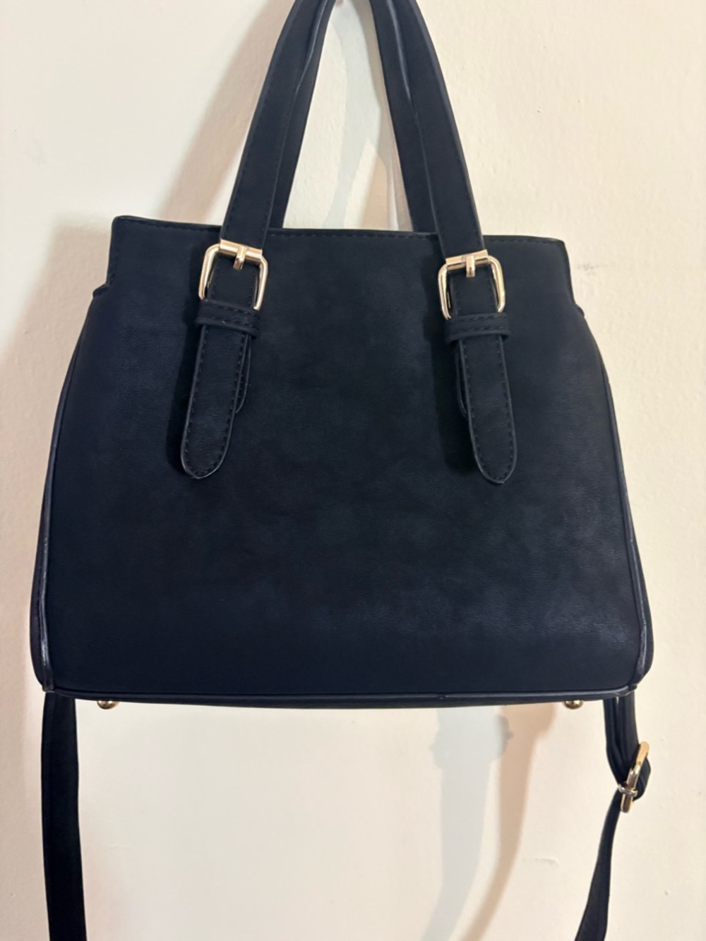 Black Women's Tote Shoulder Bag - Picture 2 of 6